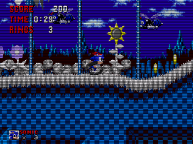 Sonic the Hedgehog Christmas Edition Sega Genesis Reproduction Video Game Cart - for just $19.99! 