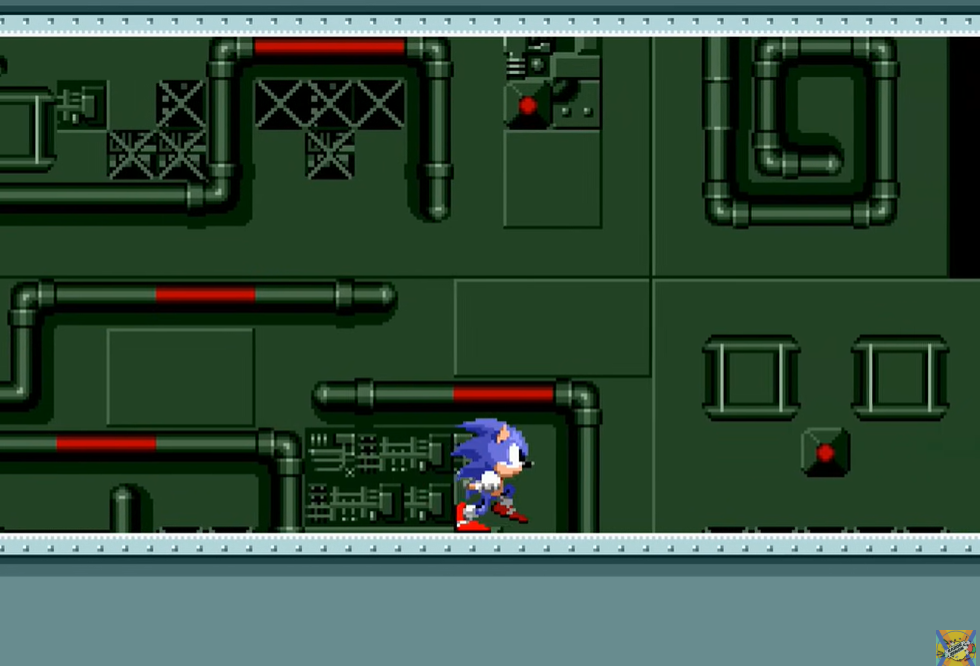 Sonic is Alone Sega Genesis Repro Video Game Cart - for just $19.99! 