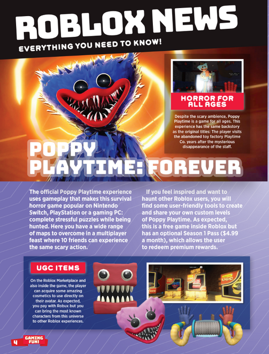 Roblox - 2025 Guide: 50+ Pages of Tips, Tricks & Secrets, Epic Updates, Expert Hints, Best Innovation Awards, Poppy Playtime: Forever, Basketball Hoops Arcade, Dress To Impress, Kung Fu Panda & More! - for just $12.99! 