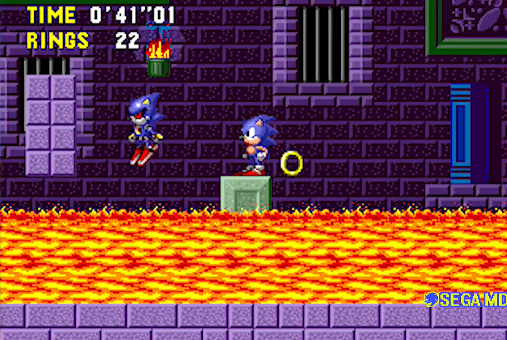 Metal Sonic's Challenge Sega Genesis Video Game Cart - for just $19.99! 