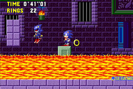 Metal Sonic's Challenge Sega Genesis Video Game Cart - for just $19.99! 