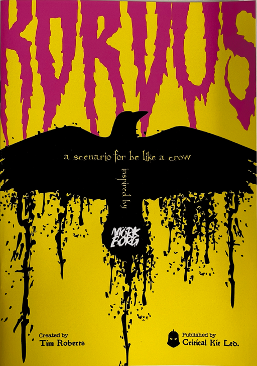 Be Like A Crow: Korvus- a Mörk Bork inspired expansion for Be Like A Crow - for just $5.99! 