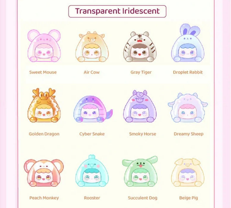 MJ Studio: 12 Zodiac Mini Cuties Series - 1 Blind Box - for just $9.99! 