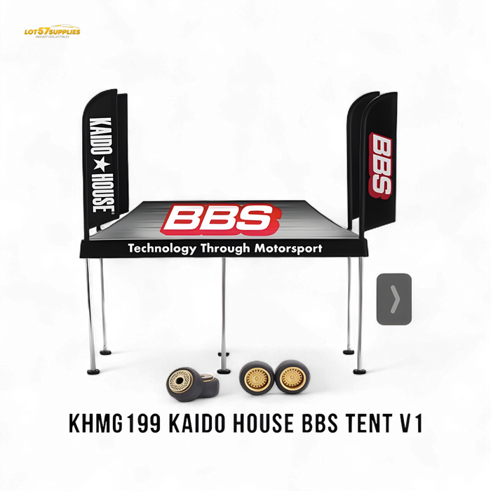 Mini-GT Kaido House 86S Tent V1 - 1:64 - for just $19.99! 