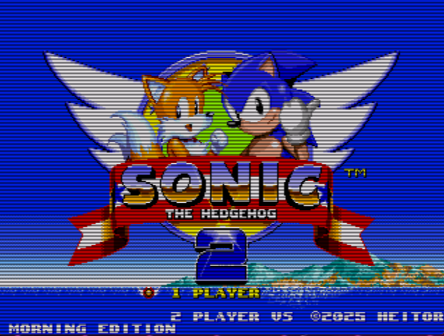 Sonic Morning Edition – Custom Sega Genesis Reproduction Cartridge - for just $19.99! 