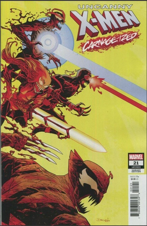 UNCANNY X-MEN #21 SHALVEY CARNAGE-IZED VAR (07/03/2019) - for just $3.99! 