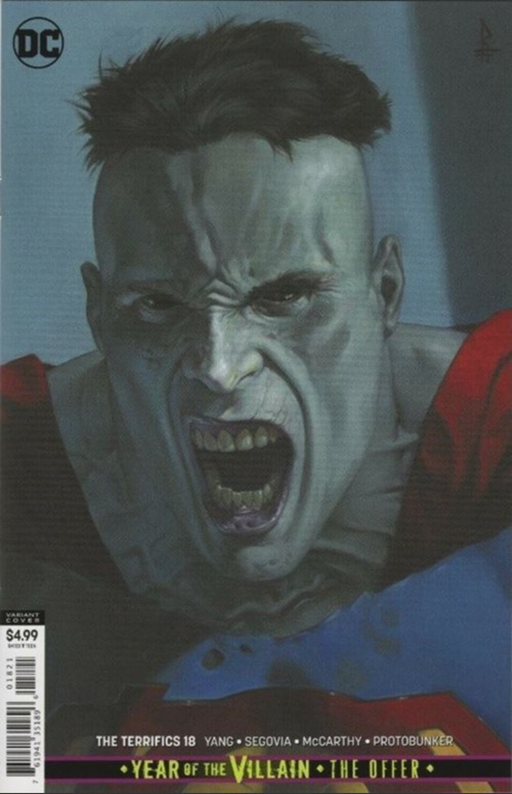 TERRIFICS #18 Riccardo Federici CARD STOCK VAR ED YOTV THE OFFER (07/24/2019) - for just $4.99! 