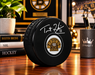 Trent Frederic Autographed Boston Bruins 100th Anniversary Hockey Logo Puck - for just $29! 
