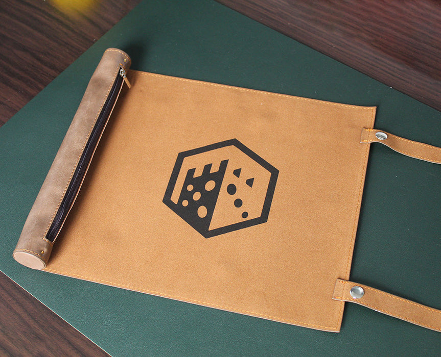 Dice Dungeons Scroll Dice Holder and Rolling Mat - for just $15.99! 