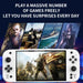 G90 Handheld Game Console – 7-inch 64GB Retro Arcade Gaming Device - for just $111.99! 