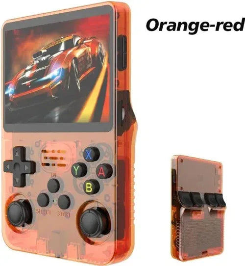 EW Green R36S Retro Handheld Game Console with Linux System and 3.5 Inch IPS Screen - for just $70.42! 