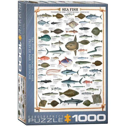 Sea Fish 1000 Piece Jigsaw Puzzle Eurographics - for just $19.99! 