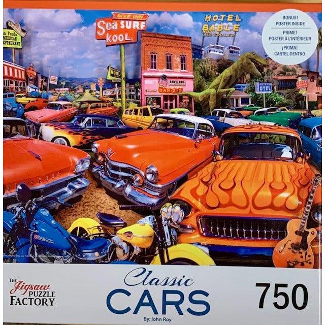 Sea Surf Drive In Classic Cars 750 Piece Jigsaw Puzzle Leap Year - for just $14.99! 