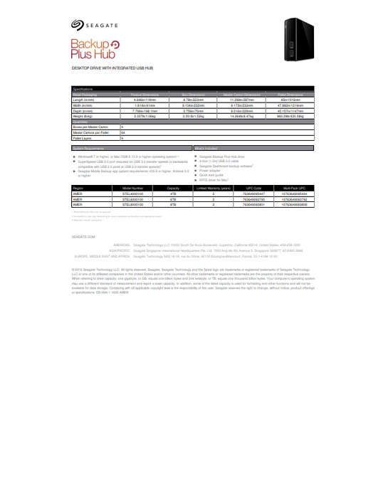 Seagate Backup Plus HUB 8tb USB 3.0 - for just $139.99! 