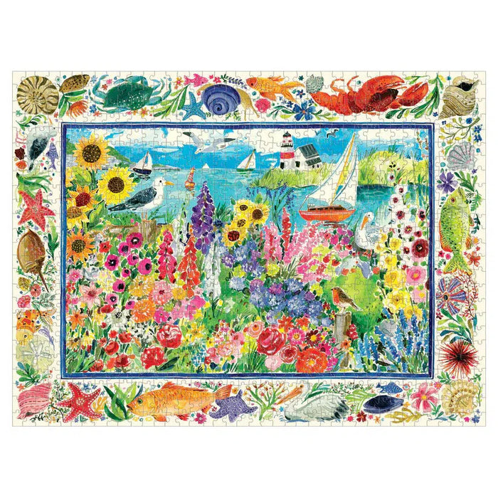 Seagull Garden 1000 Piece Jigsaw Puzzle eeBoo - for just $26.99! 