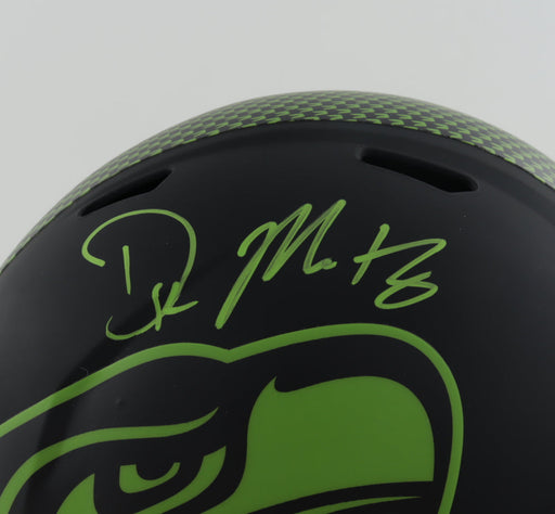 DK Metcalf Autographed Seattle Seahawks Eclipse Speed Full-Size Football Helmet - for just $399.99! 