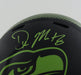 DK Metcalf Autographed Seattle Seahawks Eclipse Speed Full-Size Football Helmet - for just $399.99! 