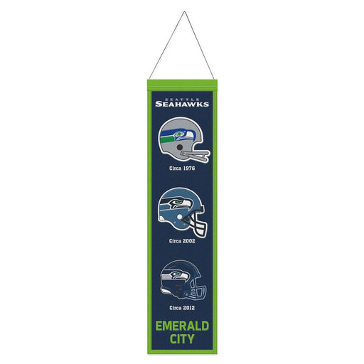 Seattle Seahawks 8" x 32" Wool Banner - for just $34.99! 