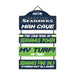 Seattle Seahawks Wooden Man Cave Dangle Sign - for just $29.99! 