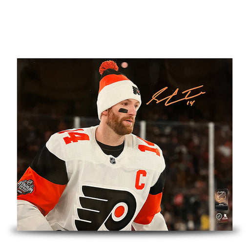 Sean Couturier 2024 Stadium Series Captain Debut Philadelphia Flyers Autographed 16x20 Photo - for just $79.99! 