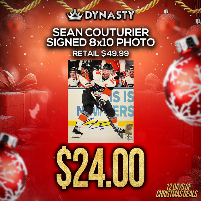 Sean Couturier 2024 Stadium Series Action Philadelphia Flyers Autographed 8" x 10" Hockey Photo - for just $24! 