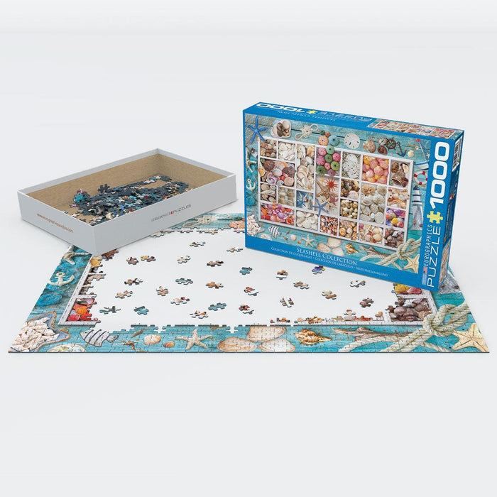 Seashell Collection 1000 Piece Jigsaw Puzzle Eurographics - for just $21.99! 
