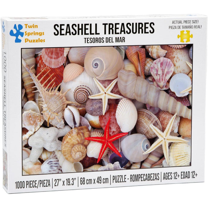 Seashell Treasures 1000 Piece Jigsaw Puzzle Twin Spring - for just $19.99! 