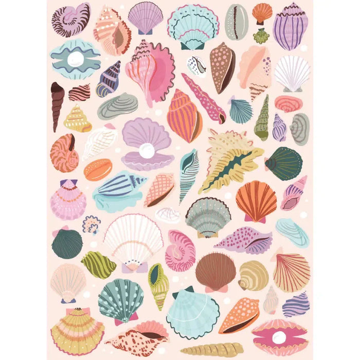 Seashells by the Seashore 1000 Piece Jigsaw Puzzle PuzzleFolk - for just $24.99! 