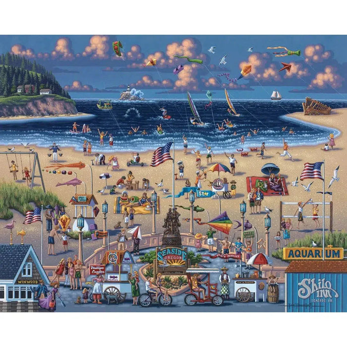 Seaside 210 Piece Jigsaw Puzzle Dowdle - for just $11.99! 