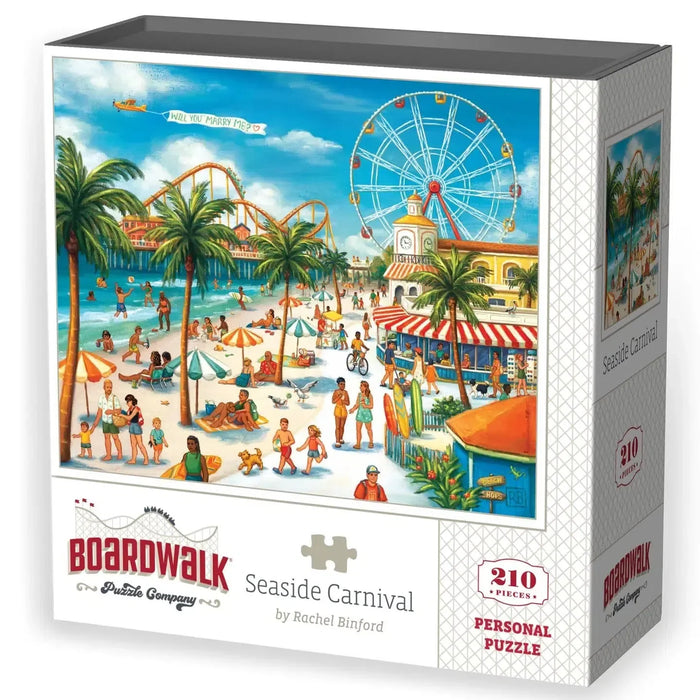 Seaside Carnival 210 Piece Jigsaw Puzzle Boardwalk - for just $11.99! 