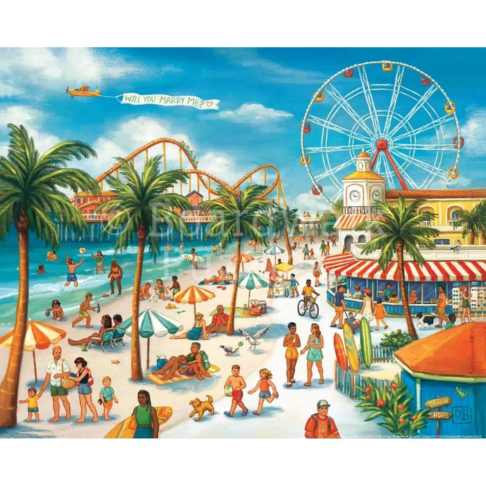 Seaside Carnival 500 Piece Jigsaw Puzzle Boardwalk - for just $21.99! 