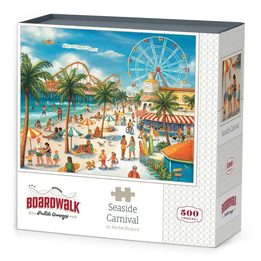 Seaside Carnival 500 Piece Jigsaw Puzzle Boardwalk - for just $21.99! 