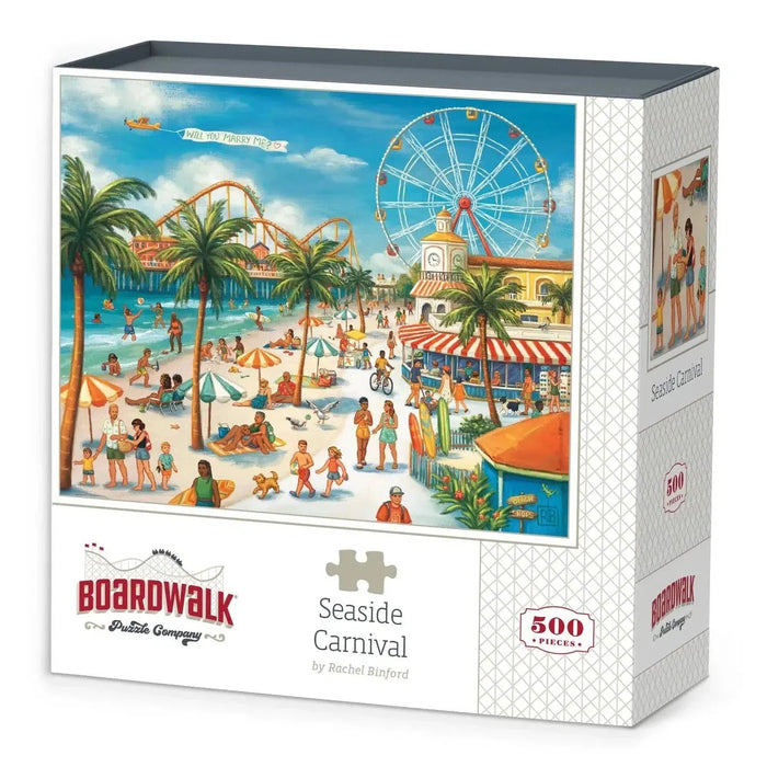 Seaside Carnival 500 Piece Jigsaw Puzzle Boardwalk - for just $21.99! 