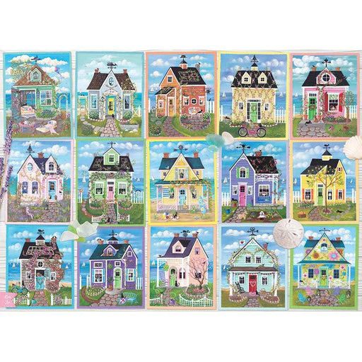 Seaside Cottages 1000 Piece Jigsaw Puzzle Cobble Hill - for just $19.99! 