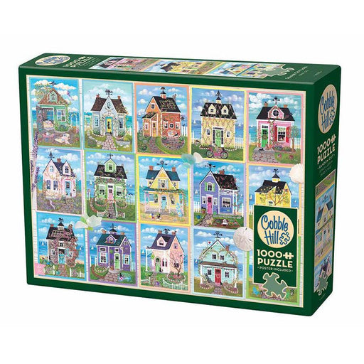 Seaside Cottages 1000 Piece Jigsaw Puzzle Cobble Hill - for just $19.99! 