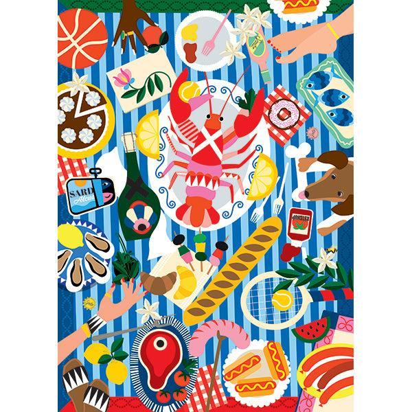 Seaside Feast 1000 Piece Jigsaw Puzzle Holiyay - for just $29.99! 