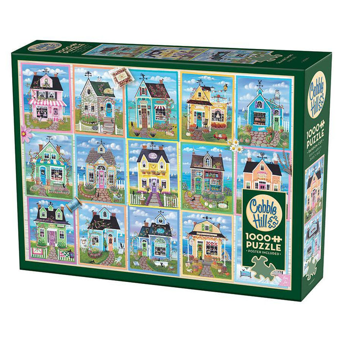 Seaside Shops 1000 Piece Jigsaw Puzzle Cobble Hill - for just $19.99! 