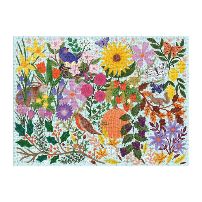 Seasons in Bloom 1000 Piece Jigsaw Puzzle Galison - for just $19.99! 