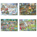 Seasons on the Green Set of 4 500 Piece Jigsaw Puzzles HOP - for just $49.99! 
