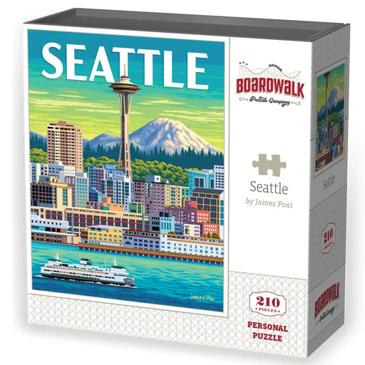 Seattle 210 Piece Jigsaw Puzzle Boardwalk - for just $11.99! 