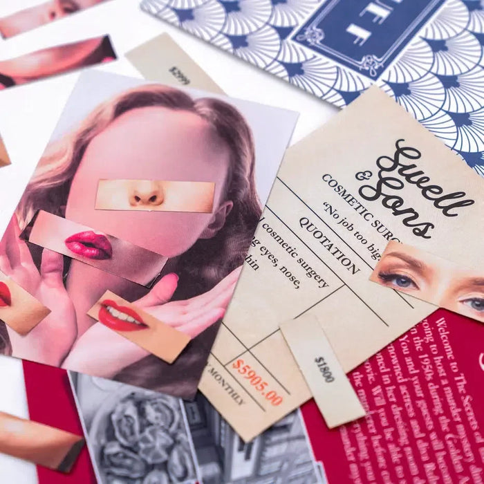 Secrets of the Silver Screen Murder Mystery Game Professor Puzzle - for just $24.99! 