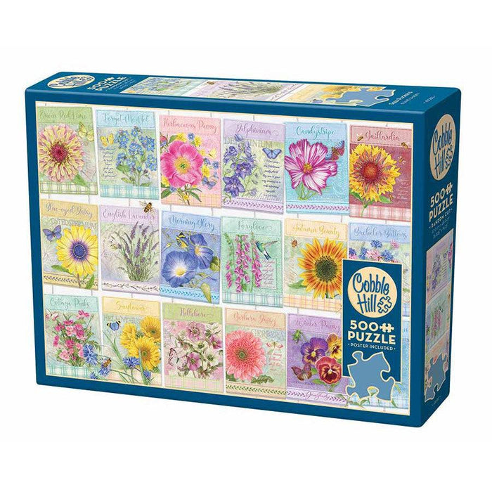 Seed Packets 500 Piece Jigsaw Puzzle Cobble Hill - for just $17.99! 