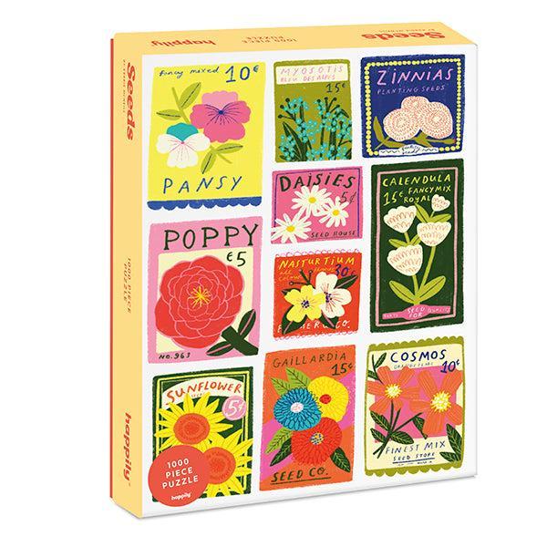 Seeds 1000 Piece Jigsaw Puzzle Happily - for just $29.99! 