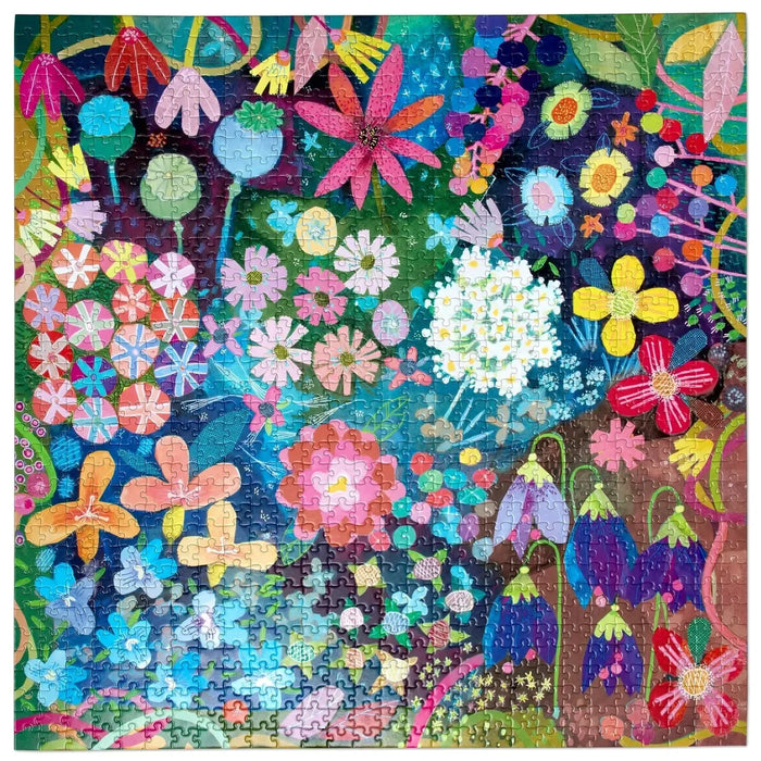Seeds & Flowers 1000 Piece Jigsaw Puzzle eeBoo - for just $26.99! 