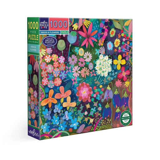 Seeds & Flowers 1000 Piece Jigsaw Puzzle eeBoo - for just $26.99! 