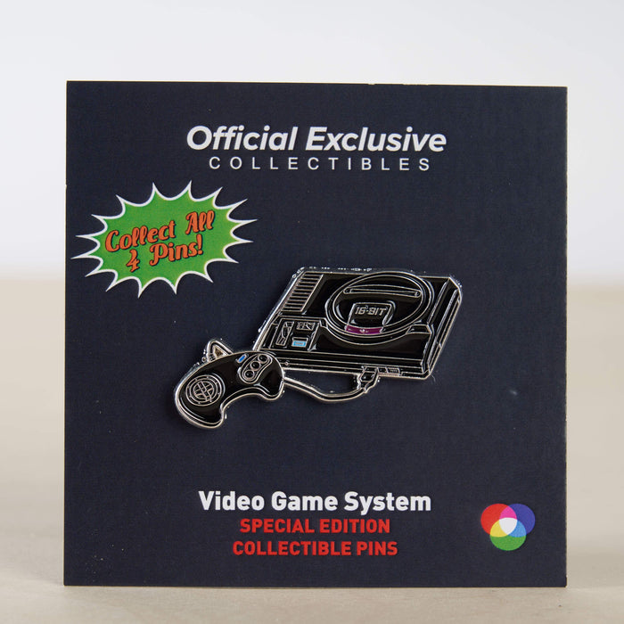 Genesis Mega Drive Video Game System Pin #4 - Premium Pin - Just $12! Shop now at Retro Gaming of Denver