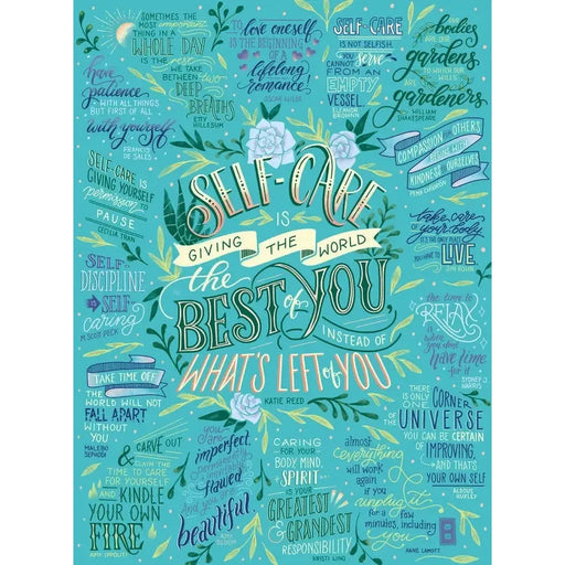 Self-Care 1000 Piece Jigsaw Puzzle Insights - for just $19.99! 