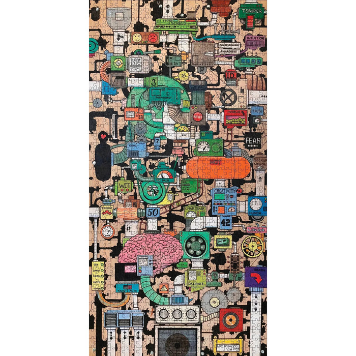 Self Machine 1000 Piece Jigsaw Puzzle Pomegranate - for just $24.99! 