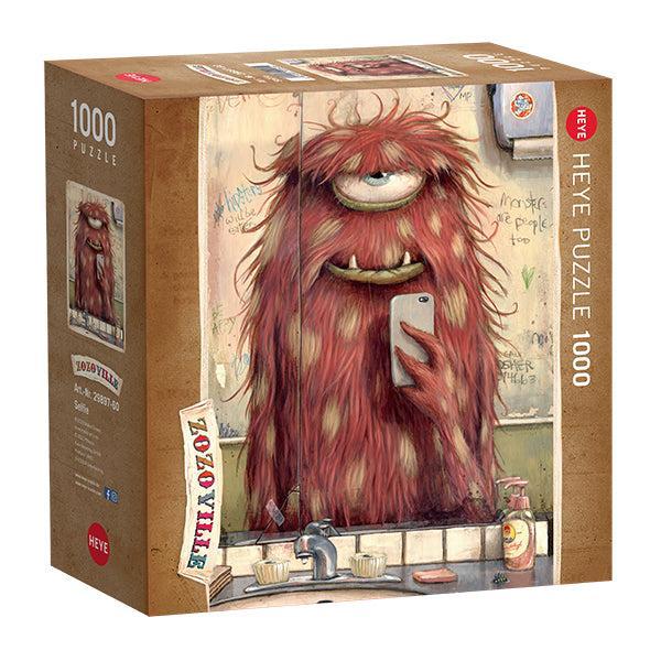 Selfie Zozoville (Square Box) 1000 Piece Jigsaw Puzzle Heye - for just $22.99! 