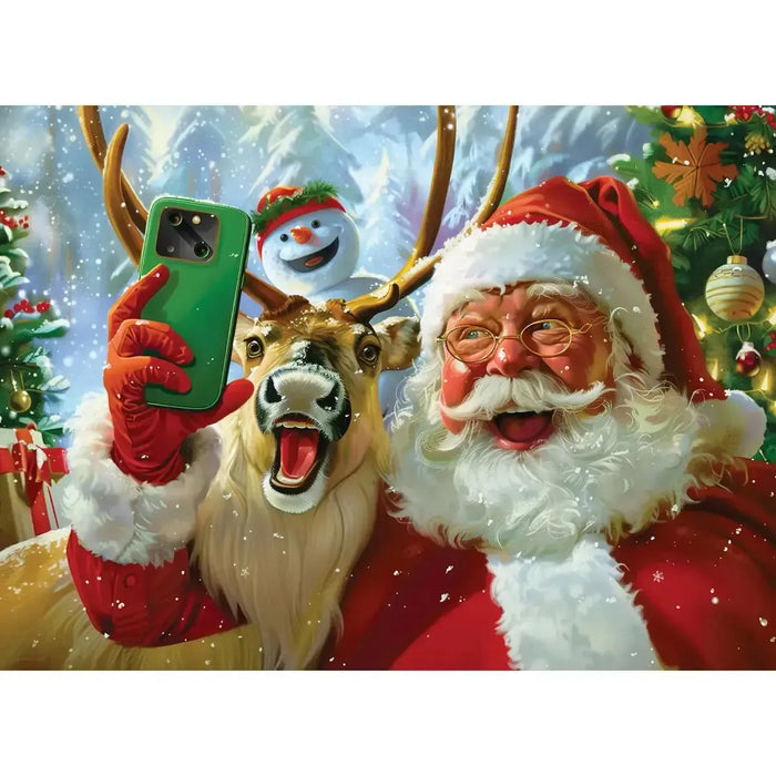Selfie with Santa 300 Piece Jigsaw Puzzle Eurographics - for just $17.99! 